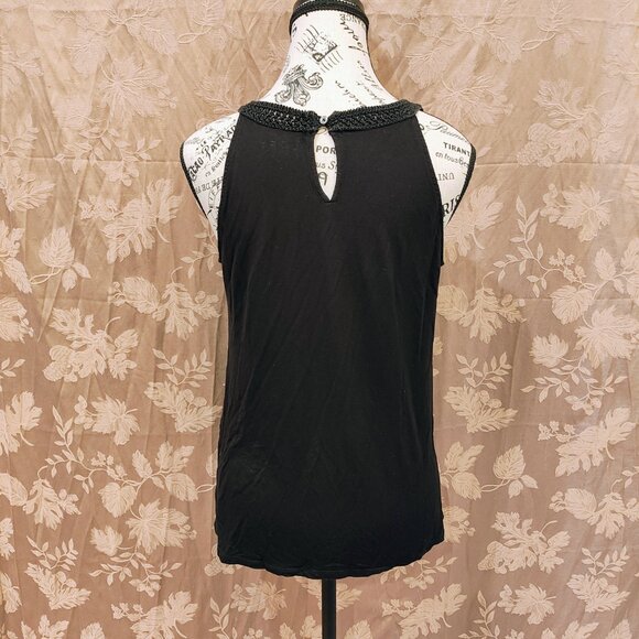 Loft Crochet Style Tank Top, Size M, Used - Picture 2 of 6